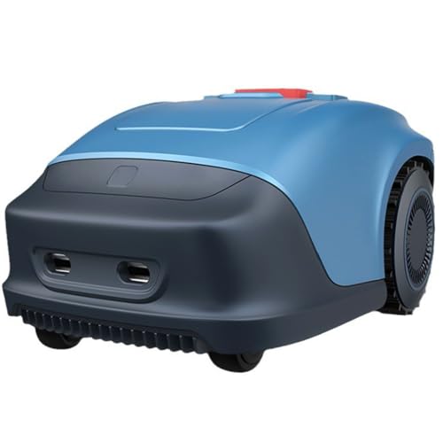 Cortacésped robótico inalámbrico con estación de carga, protección de seguridad y antirrobo, maneja un 33% de pendiente, sensor de lluvia para un cuidado del césped sin esfuerzo