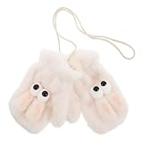 Idéal pour les activités de plein air : convient au cyclisme, au vélo et à d'autres sports de plein air, alliant praticité et design mignon, mitaines en pour femmes, mitaines en fausse