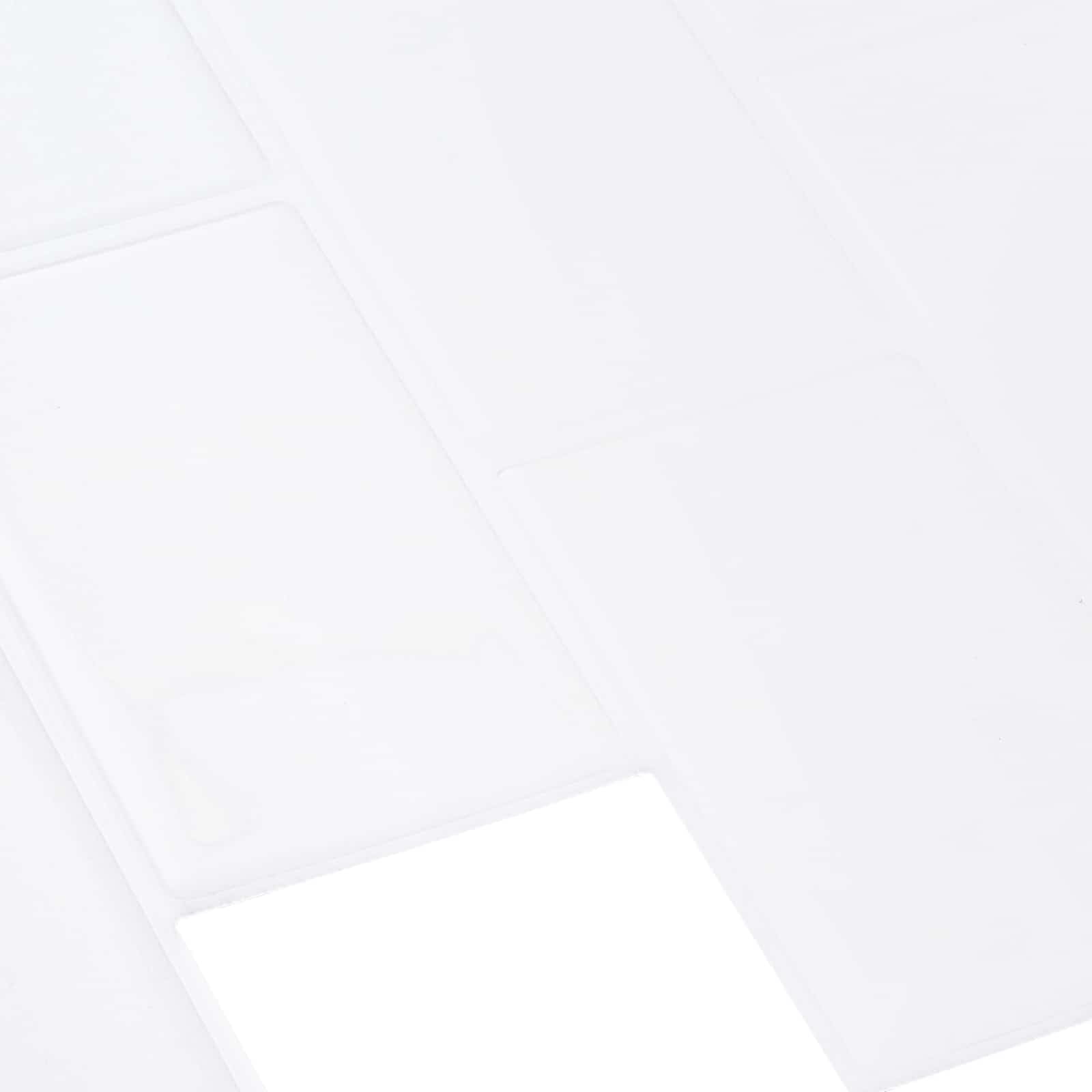 vidaXL Azulejo de metro 20 uds. Blanco 30 x 30 cm Poliuretano y PET