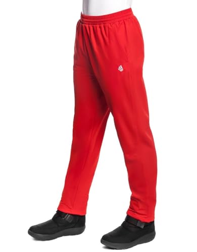 Pantalon de survêtement Pro Mad Wave rouge extensible et respirant