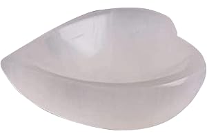 Himalayan Glow Selenite Crystal Heart-Shaped Bowl