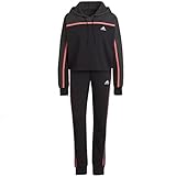 Cintura elástica adidas W SUBT Block TS Tracksuit, Women\'s, Black, L