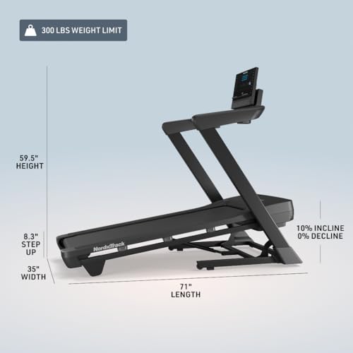 Image of NordicTrack T Series 7 Treadmill with 1-Month iFIT Train Membership | Included iFIT Train Membership Utilizes SmartAdjust Technology to Automatically Modify Your Speed and Incline Levels