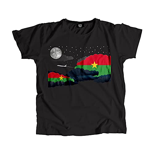 T-shirt Burkina Faso Night Clouds idéal pour vos sorties urbaines