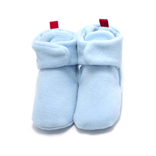 Happyyami 53g Warm Sock Shoes Grippers Cozy Fleece Slippers for Boy Girl Lightweight Boy Girl Prewalker Footwear Light3