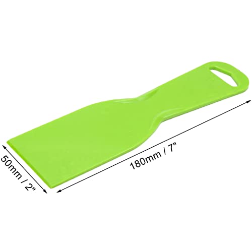 Sinyiol 5Pcs Putty Scraper 2" Plastic Flexible Putty Knives,Disposable Spreader Flexible Plastic Paint Scraper Tool For Spackling, Taping Drywall Wall Painting (2") #TOP1