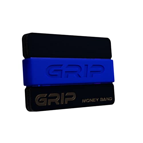 Grip Money Band (1) Dark Blue, Minimalist Wallet, Money Clip Alternative #TOP1