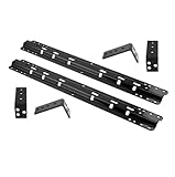 XCVKBA Trailer Hitch Base Rail Kit & Installation Kit for Gooseneck Fifth Wheel Compatible for Toyota Tundra All Styles 2007 2008 2009 Universal Towing Bars