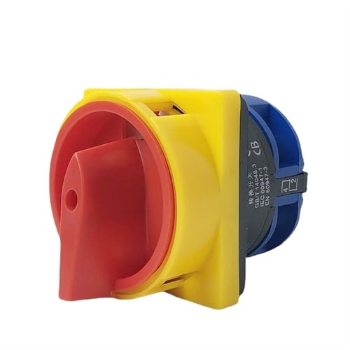 Interruptor aislador LW26GS-32/1 de un polo y 32 amperios con leva giratoria y candado de seguridad