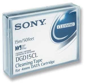 Sony DDS / DAT-72 4mm Cleaning Tape, Part # DG15CL For DDS-1, DDS-2, DDS-3, DDS-4 and DDS-5/ DAT-72 Drives