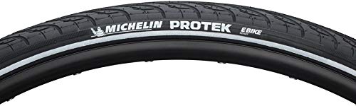 Michelin Protek Clincher Tires 700×35 & 40 Black Reflective Anti-Puncture Road & Touring E-Bike Tubeless-Ready Components