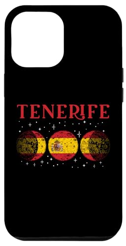 Carcasa para iPhone 12 Pro Max Tenerife Bandera España Vacaciones España