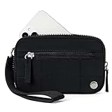 3 Zipper-Geldbörsen -- Das Portemonnaie bietet Ihnen 3 Fächer für Ihre Kreditkarten, Bargeld und Münzen und erleichtert Ihnen so den Alltag. Hochwertige Materialien -- Diese Damenhandtasche hat einen modernen und anspruchsvollen Look. Diese gesteppte...