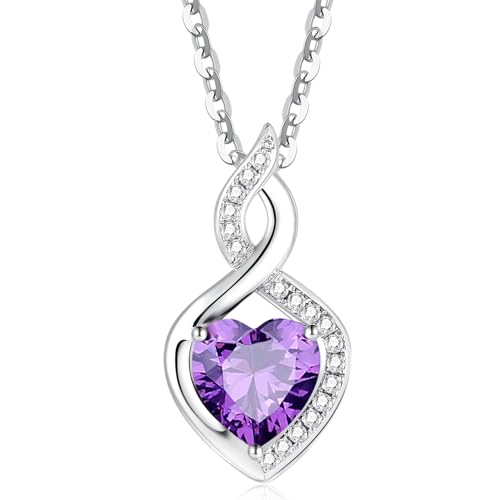 ✦CONFEZIONE REGALO ELEGANTE✦ La collana in oro bianco è confezionata in un'elegante scatola regalo. È il miglior regalo per le festività per ogni occasione come San Valentino, festa della mamma, anniversario, Natale, laurea, matrimonio, compleanni, San Valentino per tua moglie, nonna, madre, insegnante, sorella e migliore amica.