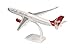 Herpa Snap-Fit Model Airplane Airbus A330-900neo Virgin Atlantic G-VJAZ 'Billie Holiday', Airplane, Miniature in Scale 1:200, Collector's Item, Model with Stand, Plastic
