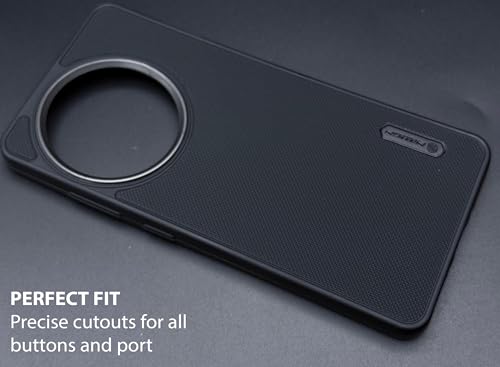 Image of NIUKIN Super Frosted Shield Pro Soft Mobile Back Case for OnePlus 13R | Silicone TPU Shockproof Scratchproof Cover | Black