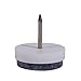 Acouto Furniture Felt Pads Nail on 20PcsSet 20mm Furniture Floor Felt Nail Pad Chair Table Leg Protector Heavy Duty Pad Chair Sliders Tools & Home Impr (White)
