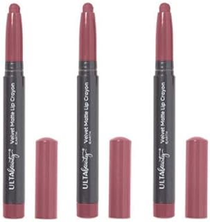 Ulta Beauty 3 Pack Velvet Matte Lip Crayon. Earth. Size 0.05 oz.