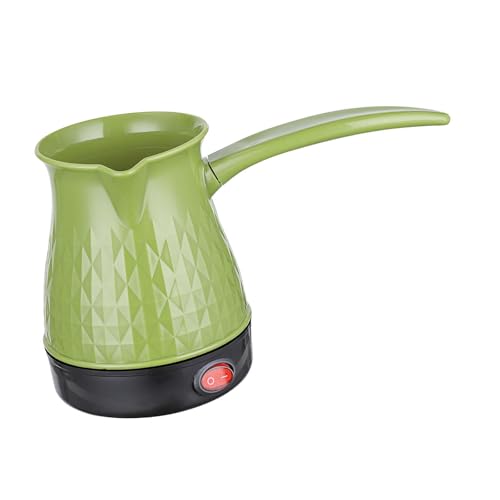 Image of Electric Turkish Coffee Pot Fast Brewing with Handle for Cafe Office Kitchen Green| Kitchen, Dining & Bar | Small Kitchen Appliances | Coffee & Tea Makers | Percolators & Moka Pots