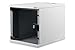 Produktbild DIGITUS Netzwerk-Schrank 10-Zoll - 6HE - Wandmontage - HxBxT 330x312x400mm - Traglast 30kg - Nutztiefe 309mm - Grau