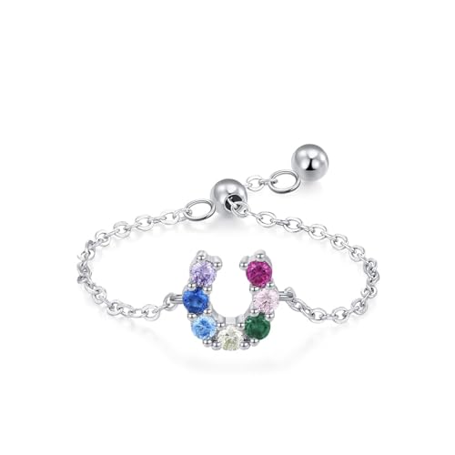Bague en argent cadeau idéal femme avec sa taille réglable sans erreur possible