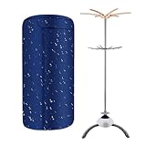 Séchage efficace et sûr : le sèche-linge portable utilise un contrôle avancé de la température pour des résultats de séchage efficaces et sûrs. Il empêche la surchauffe et maintient la qualité des vêtements, qu'il soit utilisé à l'intérieur la nuit ou à l'extérieur en voyage. Le sèche-linge portable offre tranquillité d'esprit et cohérence pour un usage quotidien.