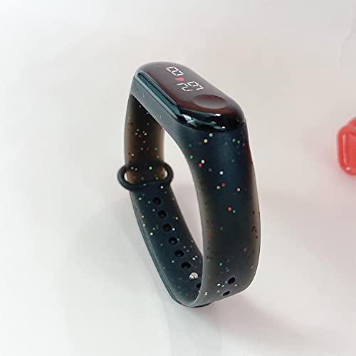 Reloj para niña Reloj de Pulsera electrónico multifunción LED Reloj Deportivo con Flash Digital para niños Relojes para niñas Relojes de Regalo para niñas (Color : Blue)
