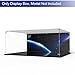 NAOCARD Acrylic Display Case for Lego Star Wars Millennium Falcon Building Set -Display Box Compatible with Lego 75257 Starship Model (ONLY Box, NOT Model)