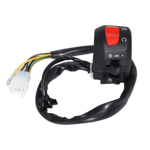 Commande clignotant moto et interrupteur de commande de guidon de moto 22mm
