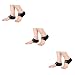 Housoutil Crack Protectors 3pcs Running Heel Pad Men and Women Sock Protectors