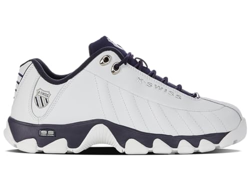 Image of K-Swiss Men's ST329 CMF Sneaker, Wide Tennis Walking Shoes Leather Upper