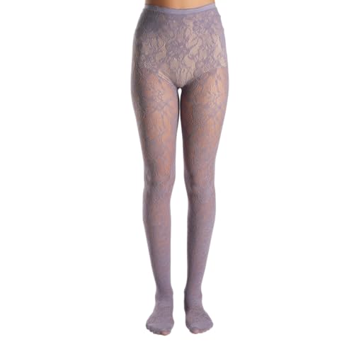 Image of Theater Women Lace Stockings | Stretchable | Comfortable Breathable Nylon Spandex | Warm and Soft Waistband | Free Size (S-4XL (24-48) In)
