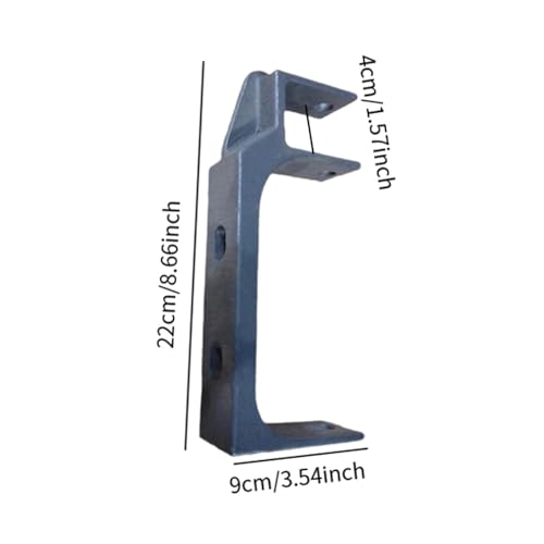 Supports muraux pour stores rétractables d'extérieur gris robustes