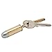 True Utility CashStash Waterproof Emergency Cash Capsule for Key Ring, Gold