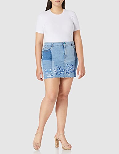Desigual Women's Woman Denim Skirt Mini2