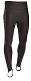 Sharkskin Mens Chillproof Wetsuit Long Pants, Black, Large (SSCPLPBK)