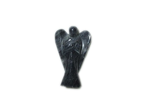Jet Fantastic Blue Aventurine 2" Angel Healing Chakra Balancing Unique Rare Energy Love Divine Spiritual Psychic Arch Angel India Gemstone Original Authentic Genuine