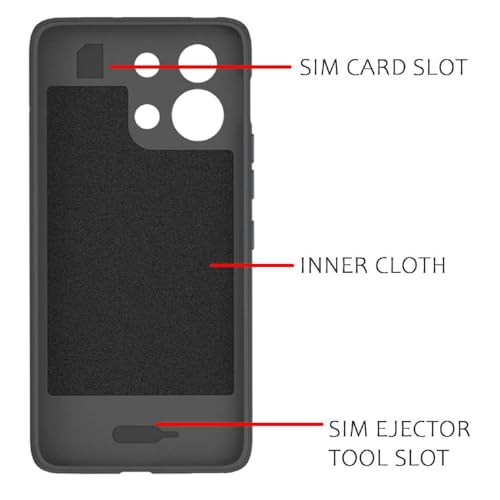 Image of Shockproof Case for Oppo K13 Turbo 5G | Full Camera Protection | TPU Flexible Back Cover for Oppo K13 Turbo 5G (Graphite Grey)