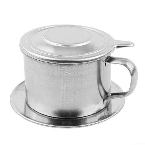 Tazas de goteo de café vietnamita, cafetera de filtración, filtros de goteo, cafetera de acero inoxidable, taza de goteo para oficina, hogar, viajes