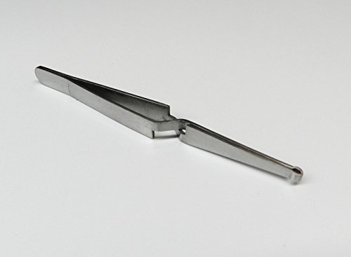 Wire Holding Tweezer Self Locking Closing Cross Lock Tweezers Round Open Slot By Jts #TOP1