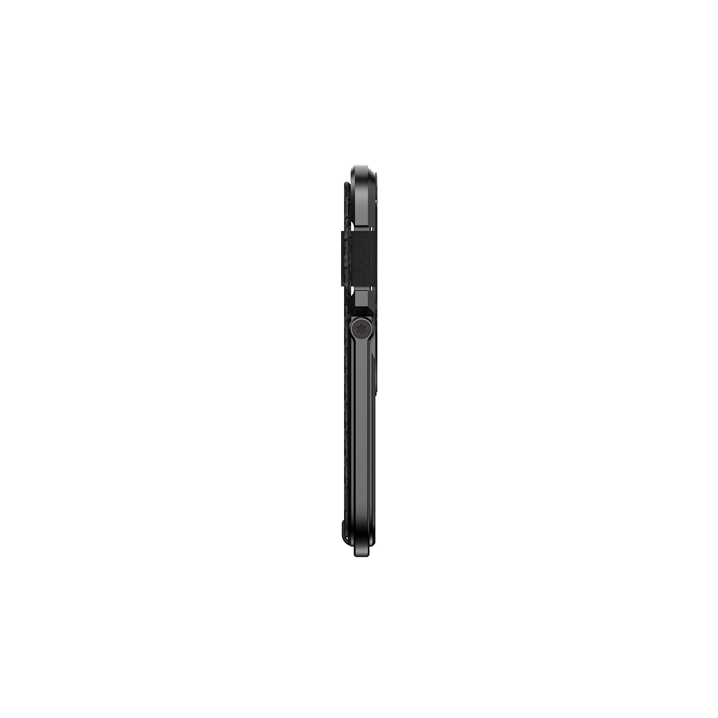 Ulanzi ML25 MagLock - Tarjetero magnético para Mag Safe, soporte para teléfono móvil y billetera de aluminio y carbono, con compartimento para tarjeta SD, funda para smartphone, color negro
