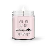 Will You Be My Wedding Bitch Candle, Funny Bridesmaid Gift, Funny Wedding Gift, Bridal Proposal,...