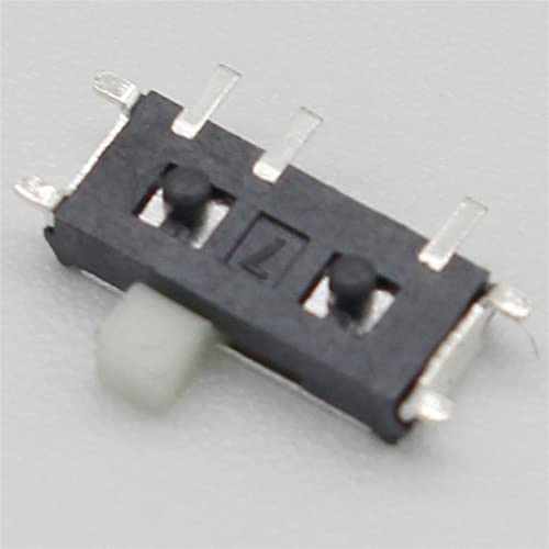 Mini interrupteur coulissant 7 broches anti-encombrement pour PCB - 2