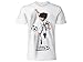 Difuzed T Shirt Holly e Benji Modello Captain Tsubasa con Stampa Frontale. Bianco. Maniche Corte. 100% Cotone. Unisex. Prodotto Ufficiale. Taglie da Adulto Ragazzo. (XS)
