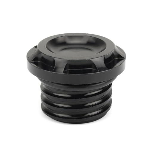 Tapa de tanque de gasolina negra para personalizar tu moto chopper urbana