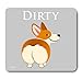 Corgi Dog Butt Funny Dishwasher Magnet Clean Dirty Sign, Reversible Clean Dirty Magnet for Dishwasher, Funny Corgi Butt Magnets, Strong & Universal Kitchen Dish Indicator, 3.5x3.1
