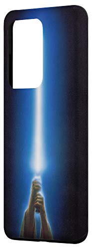 Galaxy S20 Ultra Star Wars Luke Skywalker Blue Lightsaber Black Case #TOP1