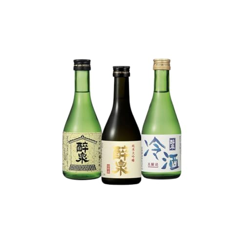 日本酒 醉泉 3本セット 純米大吟醸醉泉・純米吟醸醉泉・本醸造 冷酒醉泉 各1本入り 山田酒造 お酒 山田錦 上品 生貯蔵 低温発酵 愛知県 蟹江町