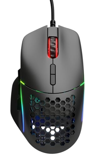 Gaming Model I Mouse da gaming wired - Superleggero 69 g, 2 tasti scambiabili, RGB, piedini in PTFE, 9 tasti programmabili, supporto laterale per il pollice - Nero - Mouse gaming - Immagine 1