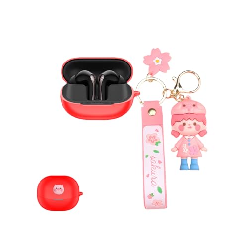 For soundpeats air5 pro/air5 pro plus(+) �C���z���p�ی�P�[�X �ϏՌ��A�����V���R���f�ށA�����h�~�t�b�N�t���A�[�d�\�A����~�߁A�w��h�~�A�C���z�����[�P�[�X�A���S�ی�A�h���A�h�o�A�y�ʁA�����h�~ (B)